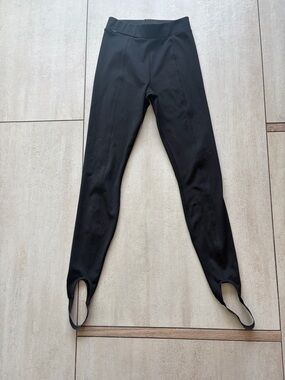 ALO Yoga Black High-Waist Stirrup Leggings